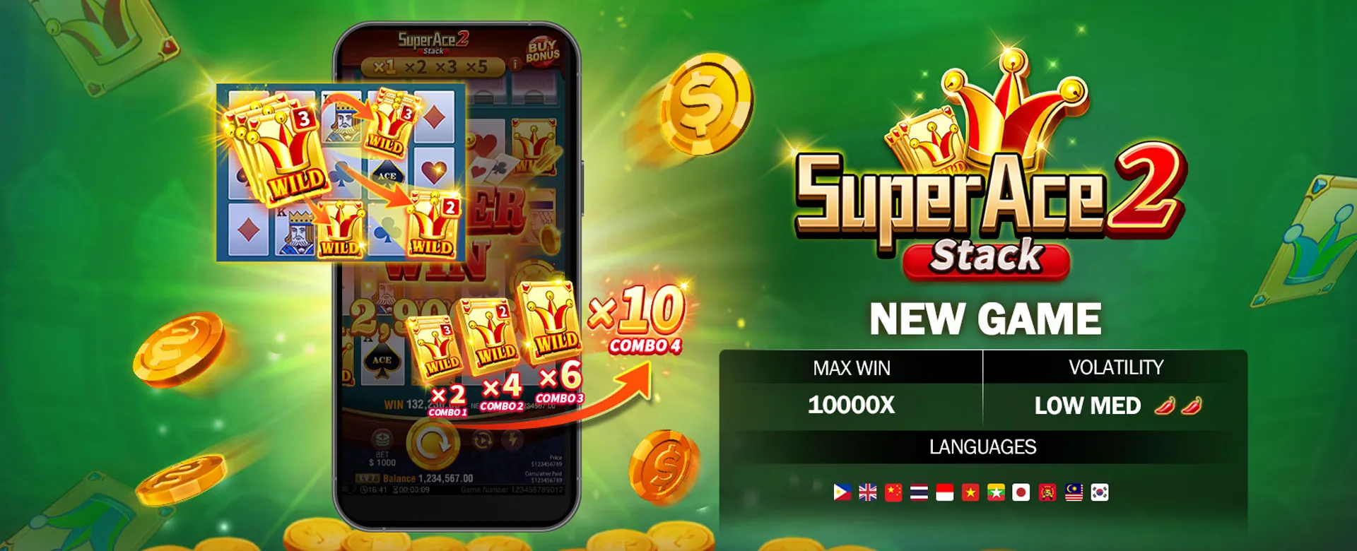 A fast-paced and fun em777 original arcade game with golden visual effects, popular in the Philippines.